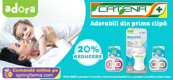 Produsele Adora - dedicate micutului tau, inspirate de grija pe care i-o porti