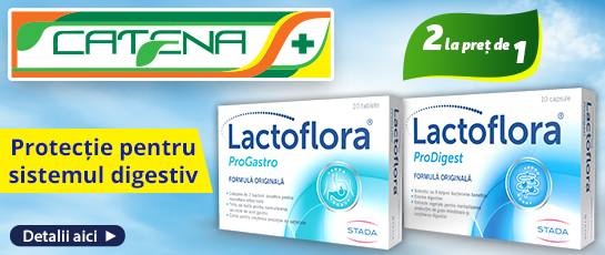 Protectie pentru sistemul digestiv cu Lactoflora