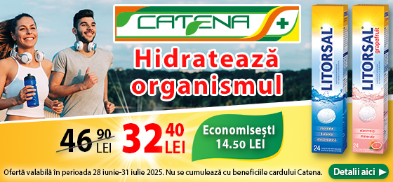Hidrateaza organismul cu Litorsal!