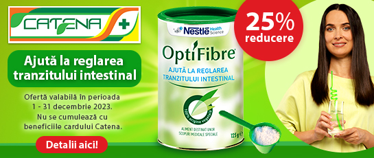 Optifibre ajuta la reglarea tranzitului intestinal 