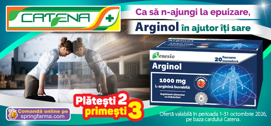 Ca sa n-ajungi la epuizare, Arginol in ajutor iti sare
