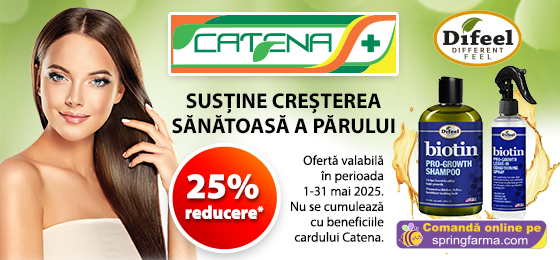 Difeel, pentru cresterea sanatoasa a parului 