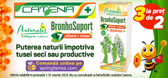 Tuse seaca sau productiva? BronhoSuport 7 plante + miere este aliatul impotriva tusei! 