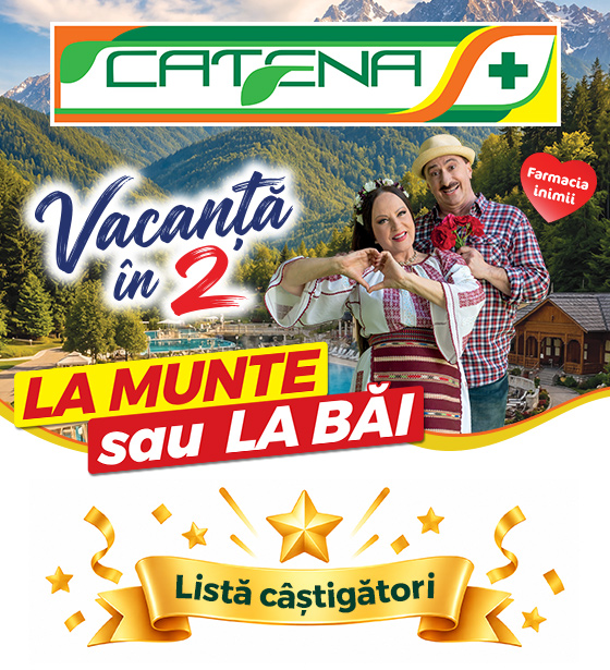 Castigatorii tombolei Vacanta in 2 la munte sau la bai