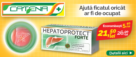 Protejeaza-ti ficatul cu Hepatoprotect Forte