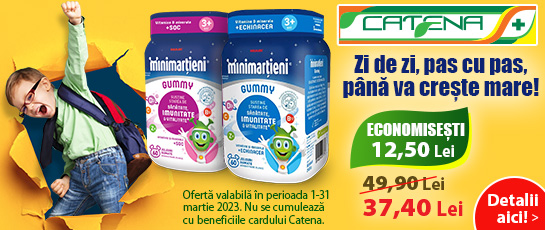 Minimartienii sustin imunitatea celor mici!