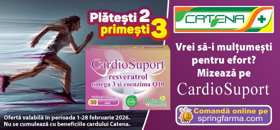 Vrei sa-i multumesti pentru efort? Mizeaza pe CardioSuport