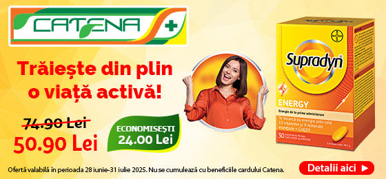 Traieste din plin o viata activa cu Supradyn Energy Q10!