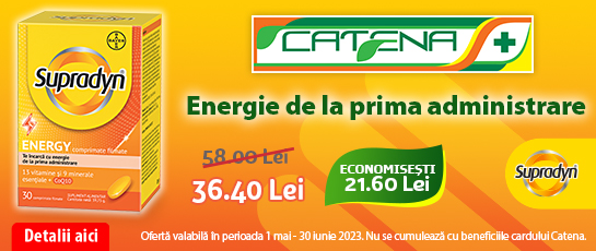Te simti lipsit de energie? Incarca-ti bateriile cu Supradyn Energy Q10!