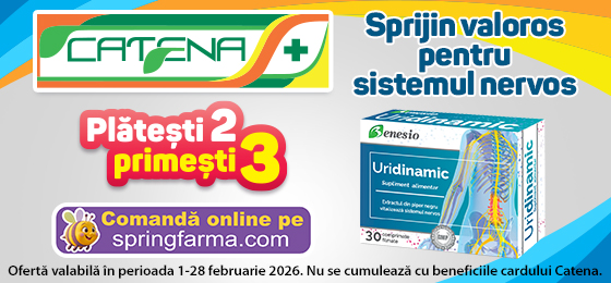 Uridinamic, sprijin valoros pentru sistemul nervos