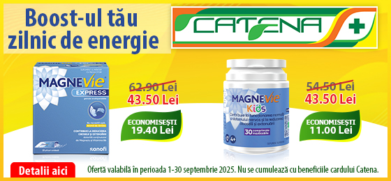 Magnevie, energie si concentrare de la mic la mare!