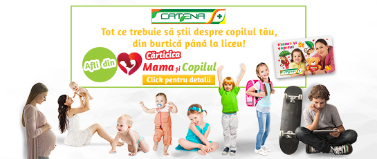 CADOURI pentru mamici si pitici. Te asteptam in farmaciile Catena!