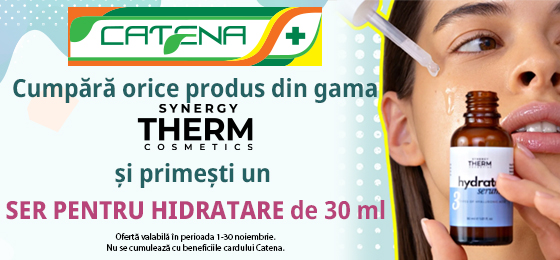 Ten hidratat si protejat cu Synergy Therm!