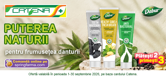 Puterea naturii pentru ingrijirea danturii: Dabur