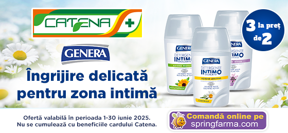 Ingrijire delicata pentru zona intima cu gelurile Genera