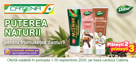 Puterea naturii pentru ingrijirea danturii: Dabur