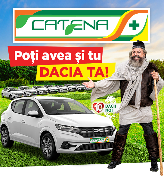 Poti avea si tu Dacia ta!
