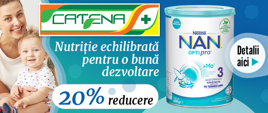 Nutritie echilibrata pentru micutul tau cu laptele praf Nan 3 Optipro 