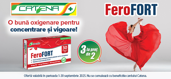 FeroFort, o buna oxigenare pentru concentrare si vigoare