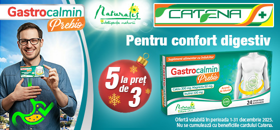 GastroCalmin Prebio pentru confort digestiv 