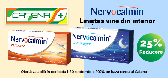 Nervocalmin si stresul ia, in sfarsit, o pauza!