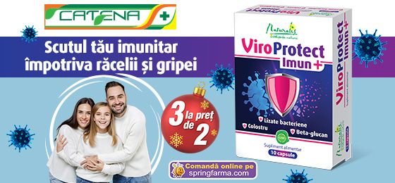 ViroProtect Imun+, scutul tau imunitar impotriva racelii si gripei