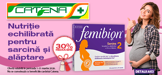 Nutritie echilibrata pentru sarcina cu Femibion 2