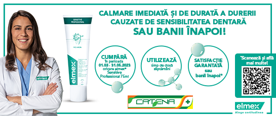 Calmare imediata si de durata a durerii cauzate de sensibilitatea dentara