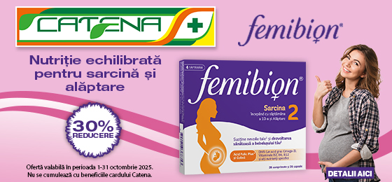 Nutritie echilibrata pentru sarcina cu Femibion 