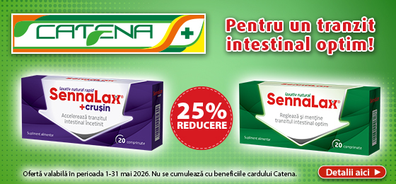 Pentru un tranzit intestinal optim - Sennalax 
