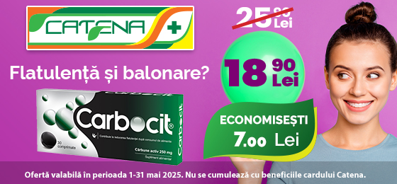 Carbocit, eficient in caz de balonare si flatulenta 
