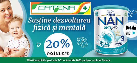 Sustine dezvoltarea fizica si echilibrata a micutului tau!