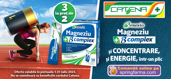 Si concentrare, si energie, intr-un plic… Magneziu B Complex de la Benesio 