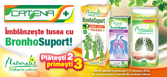 Imblanzeste tusea cu BronhoSuport!