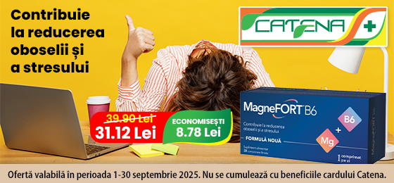 Magnefort B6 contribuie la reducerea oboselii si a stresului
