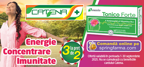 Energie, concentrare, imunitate cu Tonico Forte de la Benesio