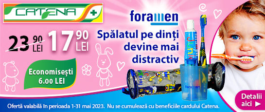 Dinti sanatosi inca din copilarie cu Foramen 