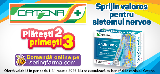 Uridinamic, sprijin valoros, pentru sistemul nervos