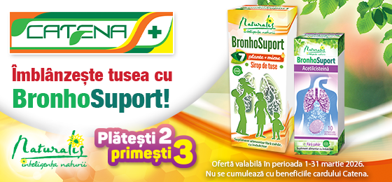 Imblanzeste tusea cu BronhoSuport!