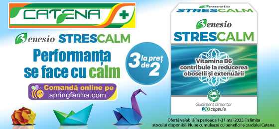StresCalm ajuta organismul in lupta cu stresul