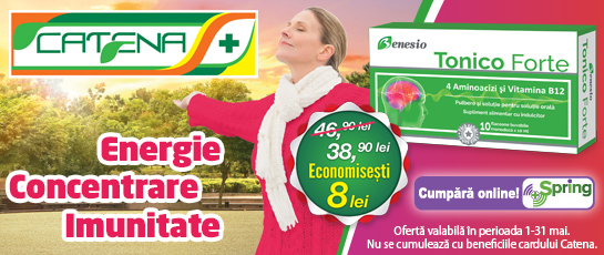 Energie, concentrare, imunitate cu Tonico Forte 
