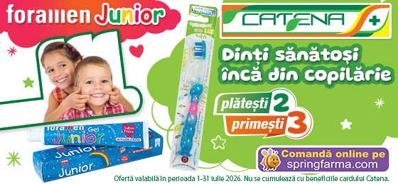 Dinti sanatosi inca din copilarie cu Foramen