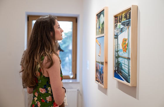 expozitie de arta moderna la Vila Catena