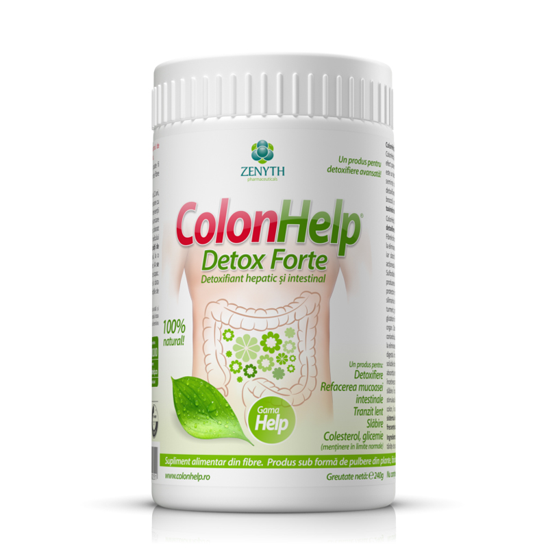 ColonHelp Detox Forte, puternic detoxifiant