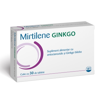 Mirtilene Ginko X 30 tablete