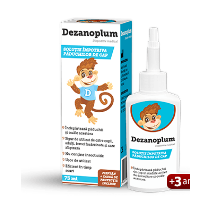 Zdrovit Dezanoplum solutie impotriva paduchilor de cap x 75