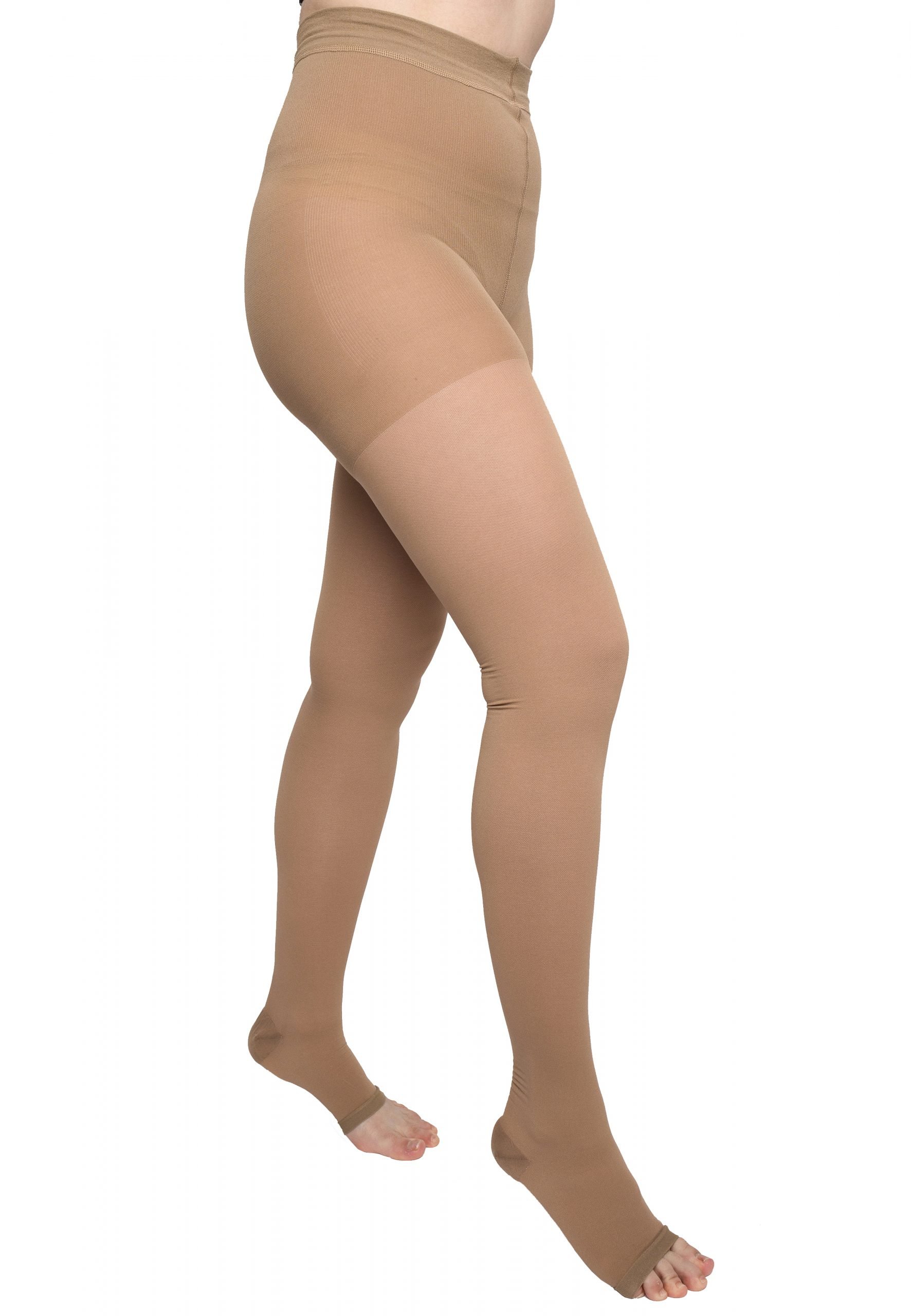 Ciorapi compresivi medicali tip dres Varilegs (22 -27 MmHG), bej - S