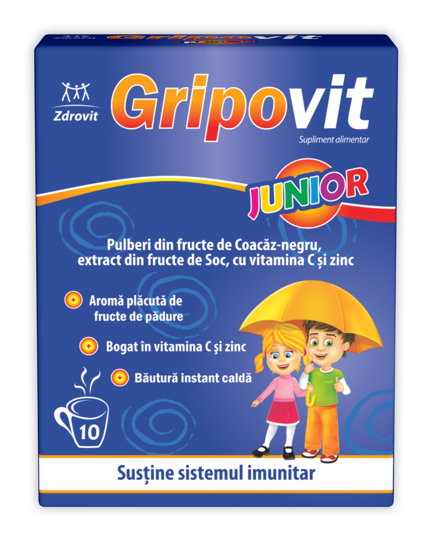 Gripovit junior X 10 plicuri