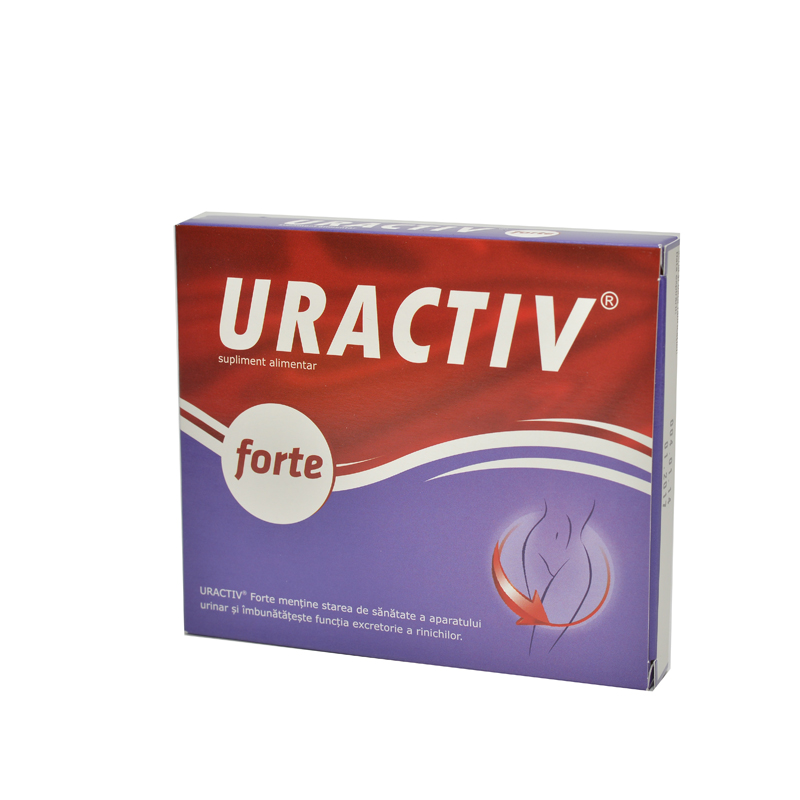Uractiv Forte Impotriva Infectiilor Urinare 10 Capsule Catena