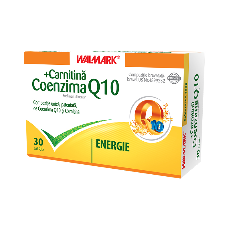 Coenzima Q10, 120 cps, antioxidant, creste imunitatea, ajuta la slabit